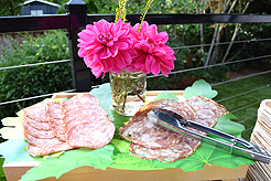 A GARDEN WEDDING RECEPTION